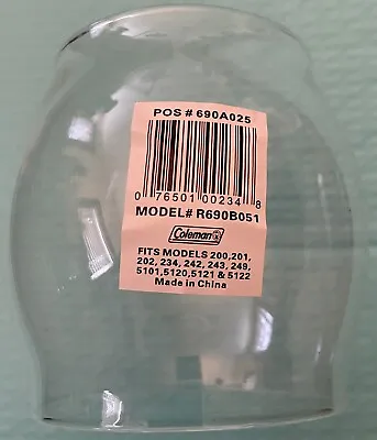 Coleman Replacement Globe R690B051 No. 550 For 200201202234242243249…. • $29.99