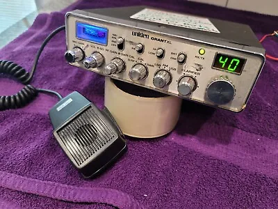 Vintage Cb Radio Uniden Grant Xl 40ch Am Ssb For Parts • $85