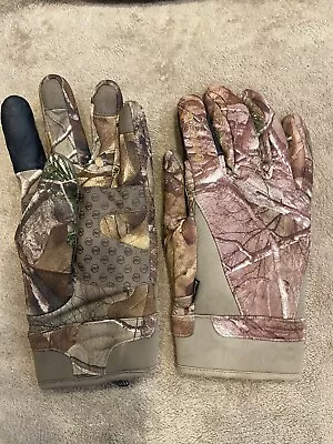 Men’s Stretch Coyote Cold Weather Hunting Glove Waterproof Touchscr. Warmer L • $25