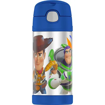 NEW Thermos FUNtainer S/Steel Drink Bottle Toy Story 4 355ml • $22