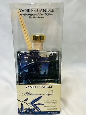 Yankee Candle Reed Diffuser Midsummers Night 3oz Long Lasting Fragrance / Rare • £29.99