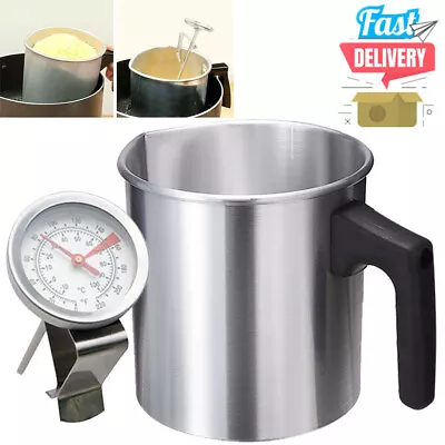 £10.99 • Buy Home DIY Pouring Pitcher Jug Wax Cup Soap Chocolate Making Candle Melting Pot