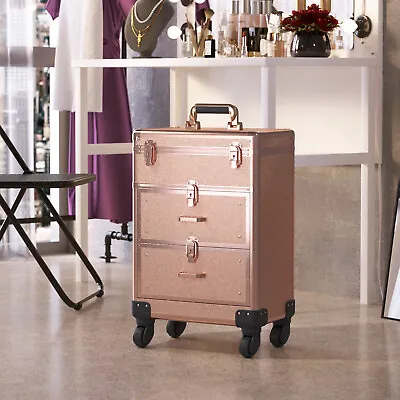 Artist Beauty Makeup Trolley Drawer Nail Technician Hairstylist Cosmetic Rolling • £79.95