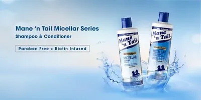 Mane 'n Tail | Biotin Infused Micellar Series | Hair Care Products • £12.29