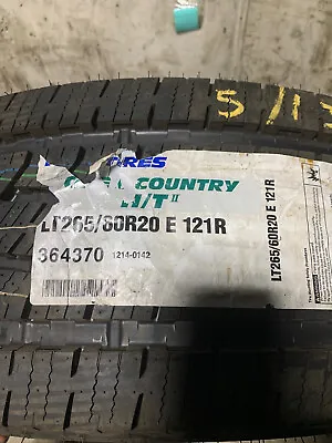 1 Aged LT  265 60 20 LRE 10 Ply Toyo Open Country H/T II Tire • $203.67