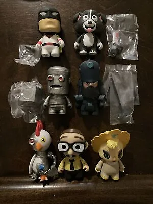 Kidrobot Adult Swim Lot Of 7 Space Ghost Pudding Robot Chicken + Accessories • $125