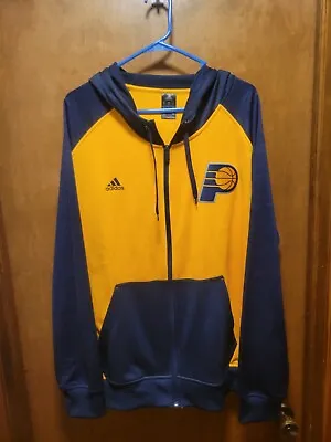 Mens Indiana Pacers Adidas Hoodie XL • $49.99