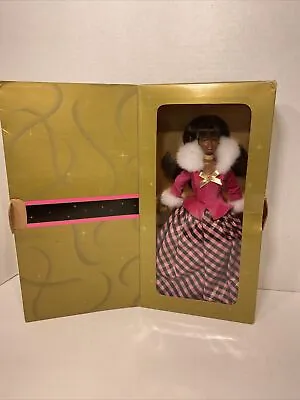 Barbie Avon 1996 Winter Rhapsody African American Doll • $22