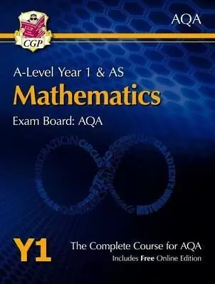 A-Level Maths For AQA: Year 1 & AS Student Book With Online Edition: Course Comp • £10.45