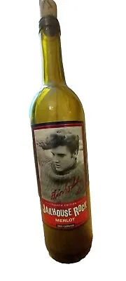 Elvis Presley 2005 Jailhouse Rock Wine Bottle With (partial) Original Cork • $24