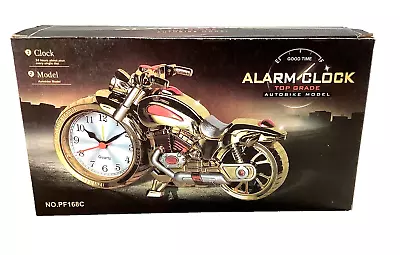 Good Time Alarm Clock Autobike Model PF168C MOTORCYCLE WITH BATTERY • $8.49