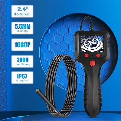 1080P HD LED Handheld Industrial Endoscope 5.5mm Borescope Inspection Camera • $24.99