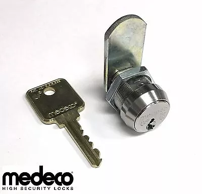 Medeco High Security Universal Fit Cam Lock7/8 Inch Body Length With 2 Keys • $44.45