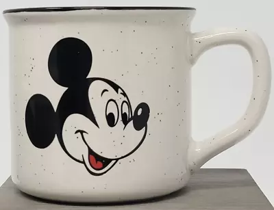 Zak! Disney Mickey Mouse Cream & Speckled Mug Cup Coffee Tea Cocoa • $28.99