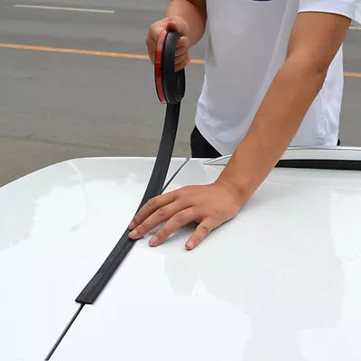 1.6m Car Accessories Black Trunk Lid Gap Filling Sealing Strip For SUV Hatchback • $10.99