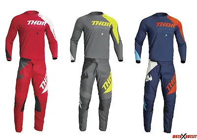 $102.90 • Buy Thor Edge Dirt Bike Gear Combo Sector Adult Motocross Pants Jersey Set MX 2023