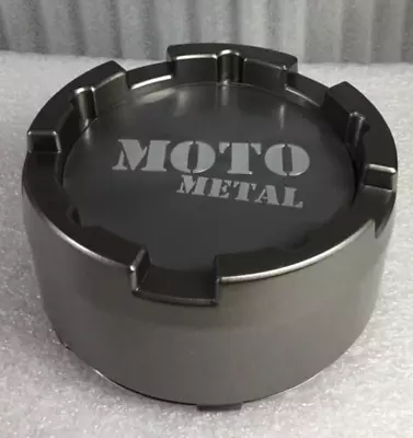 Moto Metal 8 Lug MO983 MO990 Wheel Satin Gray Center Hub Cap MO983CAPB3-SG • $22