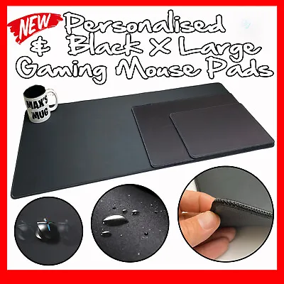 $12.95 • Buy Gaming Mouse Pad Extra Large Size Desk Mat Speed Mousepad Birthday Gifts Gift