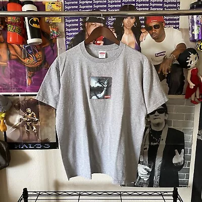 Supreme Shadow Afro Skater T-Shirt Grey • $65