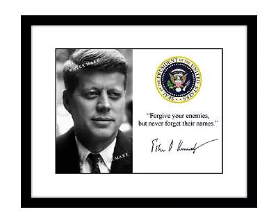 John F Kennedy 8x10 Signed Photo Print Quote President JFK Autographed Jack • $10.99