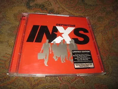 Inxs Definitive Used Michael Hutchence Two Disc 1980's 1990's Rock Uk Cd Album. • £1