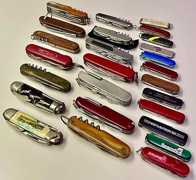 HUGE LOT Of  *(26)* MULTI-TOOLS  --  Some Pristine Some Vintage -Various Makers • $34