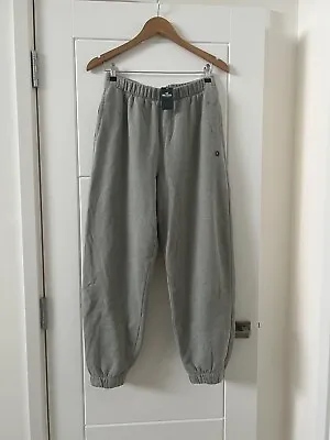 Hollister Grey Feel Good Fleece Jogger Bottoms Joggers Size M  • £32