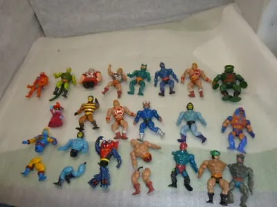 Lot Of 21 Vintage Masters Of The Universe He-Man Action Figures • $99.99