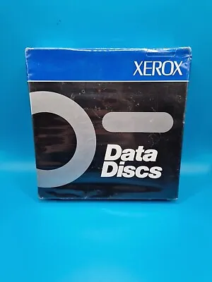 Xerox 10 Data Discs 5 1/4 2S2D 48 T.P.I. DOUBLE SIDED Floppy Discs • £29.99