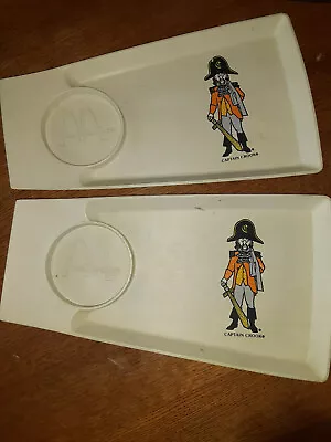 Vintage 1970s McDonald's Happy Meal  2 Captain Crook Serving Trays • $26.31