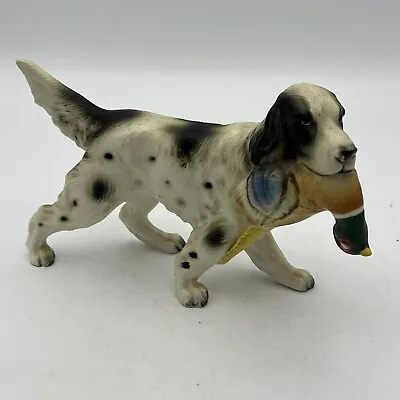 Vintage Inarco E3527 Japan Hunting Dog With Pheasant Figurine Statue Decor • $21.99