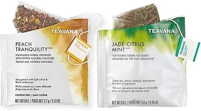🍑starbucks Medicine Ball  Jade Citrus Mint Peach Tranquility 10 Tea Bags🍋 • $28.99