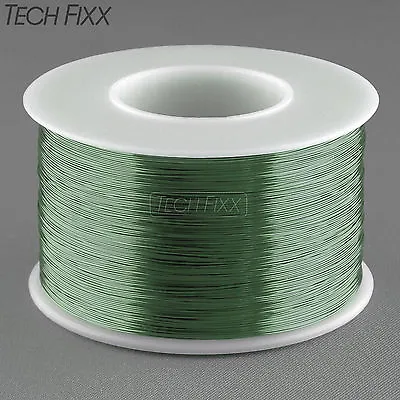 Magnet Wire 28 Gauge AWG Enameled Copper 1000 Feet Coil Winding 155C Green • $13.45