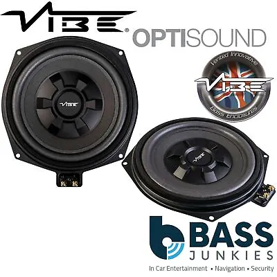 Vibe BMW8-V4 BMW 3 Series (F30/31/34/35) 8  Underseat Car Sub Subwoofers PAIR • £167.99