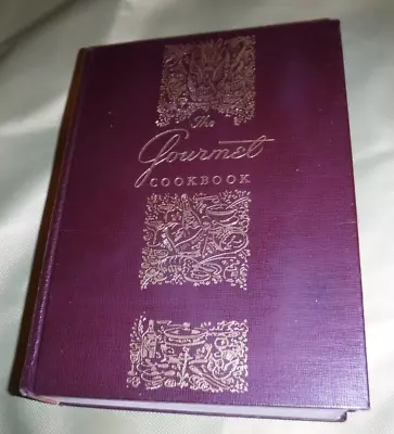 The Gourmet Cookbook Vintage 1955 7th Printing Cookbook Recipes • $39.95