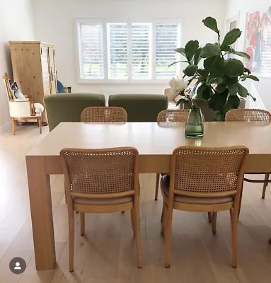 Zuster Oak 8-10 Seater Dining Table • $1400