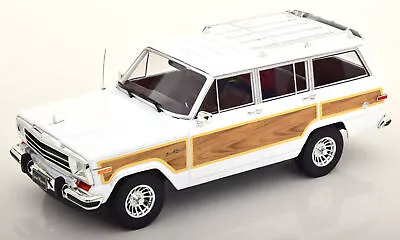 KK Scale 1/18 JEEP GRAND WAGONEER WHITE 1989 Diecast Model • £81.60