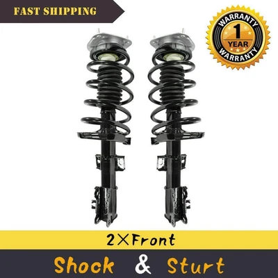 $160.99 • Buy 2 Front Complete Struts Coil Spring Shock Absorber Assembly For Volvo V70 01-07