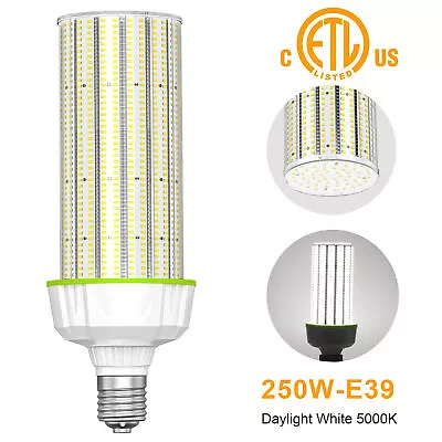 480V 250W LED Corn Light Bulb 5000K Replace 800 Watt Metal Halide For Warehouse • $105.44