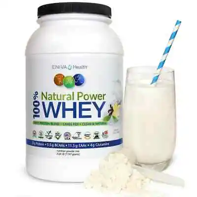 5 Cases Or 60 Jars Of 100% Organic Whey Power By Eniva Total 158lbs Bulk Buy  • $2500