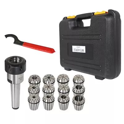 For Milling Machine HHIP 3900-0503 ER32 MT3 Metal Collet Chuck+Spring Collet Set • $40.18