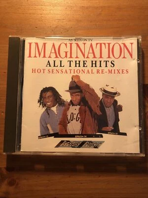 Imagination - All The Hits - Hot Sensational Re-Mixes - CD - 1989 Stylus Music • £10.95