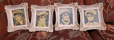 4 Turner Products MCM Impressionist Style Portraits Girls Cherry Jeffe Huldah • $55