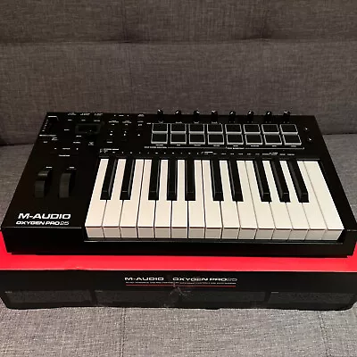 £98 • Buy M-Audio Oxygen Pro 25 USB MIDI Performance Controller Keyboard