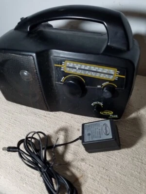 $30 • Buy FREEPLAY PLUS Self Powered AM/FM Radio Solar Power Emergency Wind Up Crank Black