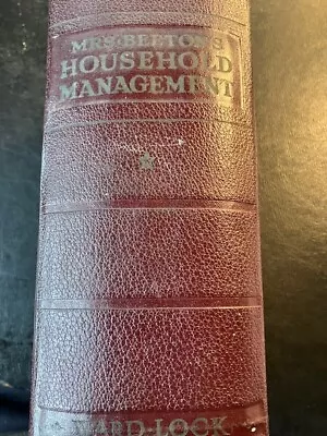 Mrs. Beeton’s Household Management • £15