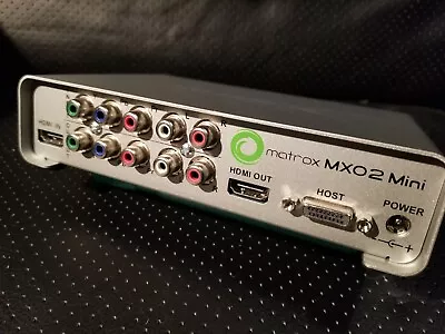 Matrox MXO2 Mini High Definition HDMI Analog I/O Device  • $32.81