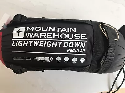 Mountain Warehouse LIGHTWEIGHT DOWN SLEEPING BAG  Regular ONE SIZE • £68.95