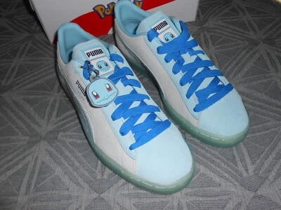 $59.95 • Buy Puma X POKEMON Suede Classics Squirtle Sneakers EU 40.5 UK 7 US 8 W 9.5 26cm NEW