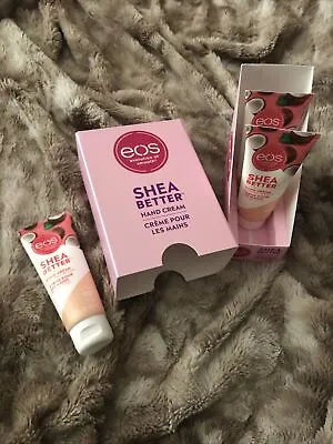 New ~ Eos- Coconut Natural Shea Better Hand Cream 2.5 Fl Oz ~ Set Of 3 • $14.99